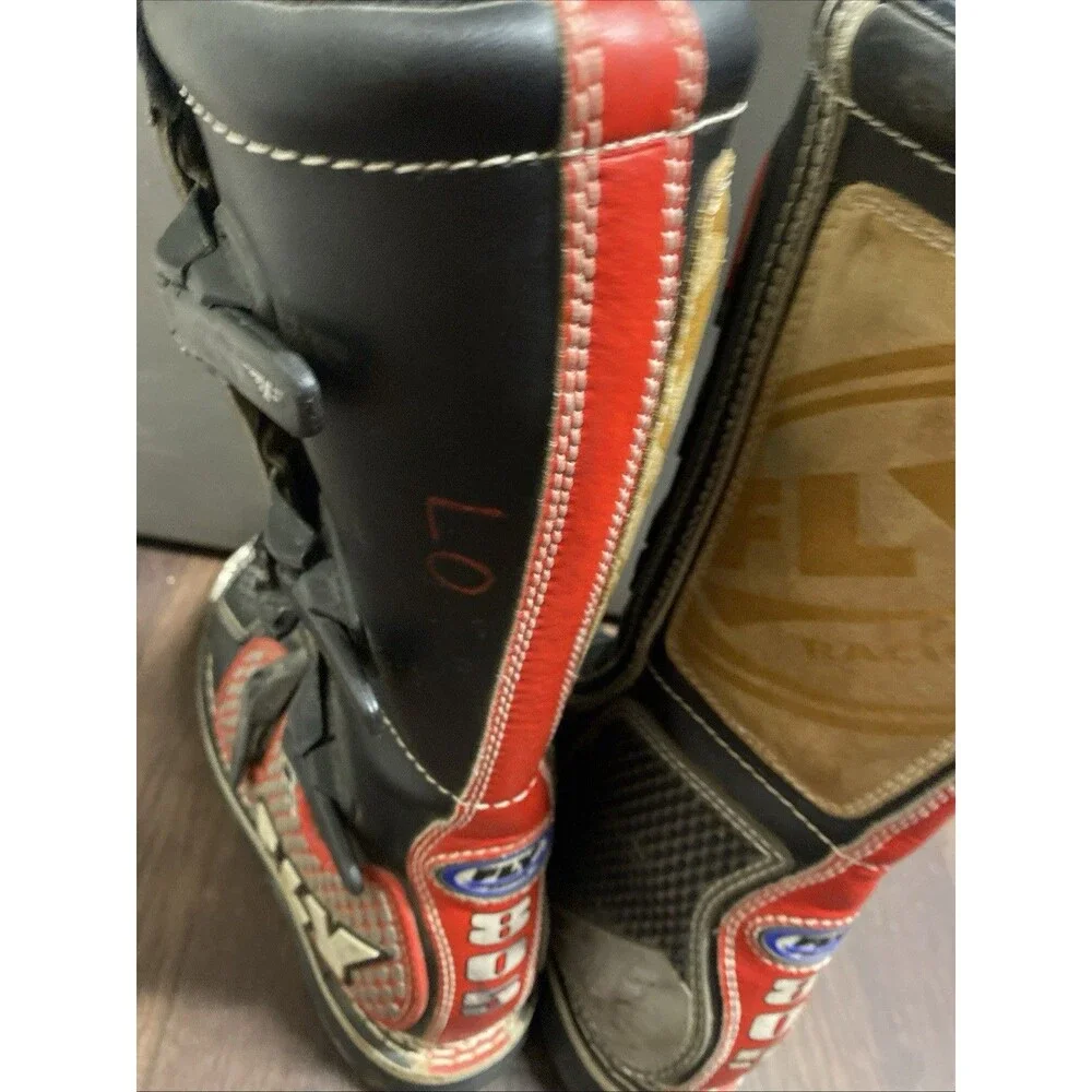 Fly Racing Motorcross Motorcycle Boots 805 Size 9 Off Road ATV (058)